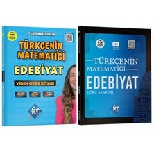 Kr Akademi Yayınları Gamze Hoca Türkçenin Matematiği Tüm Sınavlar İçin Edebiyat Video Ders Kitabı & Soru Bankası Seti