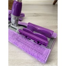 Missclean Mandallı Mikrofiber Yer Yüzey Temizleme Mopu + 1 Adet Yedek Bez