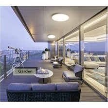 Burenze Tavana Sıfır Plafonyer Panel LED Avize 6500K Buz Beyazı Işık Uzun Ömürlü LED