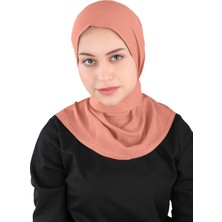 Ecardin Krep Fular Şal - St 235 Somon