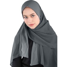 Ecardin Sandy Bant Şifon Şal - St 600 Antrasit