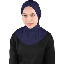Ecardin Viskon Fular Çapraz Şal - St 329 Lacivert