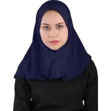 Ecardin Mary Sandy Şifon Şal - St 550 Lacivert