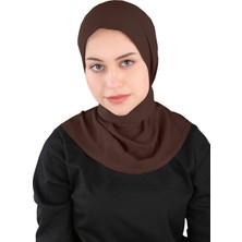 Ecardin Krep Fular Şal - St 235 Açık Kahve