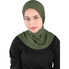 Ecardin Krep Fular Şal - St 235 Haki
