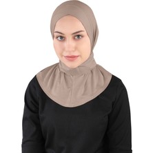Ecardin Viskon Fular Çapraz Şal - St 329 Koyu Vizon