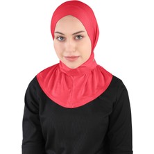 Ecardin Viskon Fular Çapraz Şal - St 329 Kırmızı