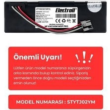 Electroll Xiaomi Mi Vacuum Mop Pro Stytj02ym Batarya (ORJİNAL KAPASİTE) 3.200mah Pil Robot Batarya Değişimi