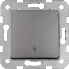 Viko Linnera Life Granit Grisi Vavian Anahtar Çerçevesiz - 90442004