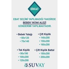 Suvay Micro Fitted Full Kenar Su Sıvı Geçirmez Alez Çarşaf 90 x 190 Tek Kişilik Beyaz Renkli Yatak Koruyucu