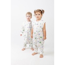 Sare Baby Bebek Uyku Tulumu %100 Doğal Pamuk Çift Kat Özel Kumaş Unisex 1.0 Tog