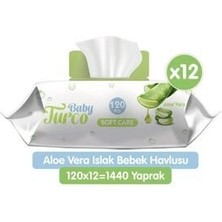 Baby Turco Softcare 120 Adet Islak Mendil