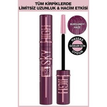 Lash Sensational Sky High Burgundy Haze Maskara - Mürdüm