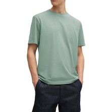 Basic Baskısız T-Shirt Kadın ve Erkek 3'lü Set Pamuklu Kısa Kollu Bisiklet Yaka Çok Renkli T-Shirt