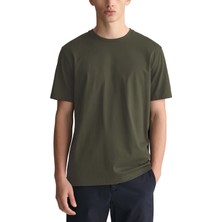 Basic Baskısız T-Shirt Kadın ve Erkek 3'lü Set Pamuklu Kısa Kollu Bisiklet Yaka Çok Renkli T-Shirt