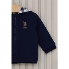 U.S. Polo Assn. Lacivert Erkek Bebek 3'lü Takım