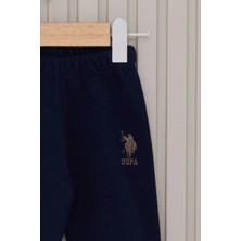 U.S. Polo Assn. Lacivert Erkek Bebek 3'lü Takım