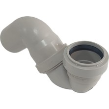 Nano Tm Ø50 mm x 87° Pvc S Sifon - Slent Pipe