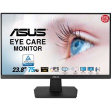 Asus 23.8" VA24EHE 1920x1080 HDMI 75Hz Siyah Monitör