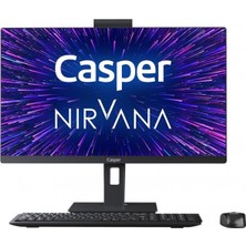 Casper Nirvana One A70.1235-BV00X-V i5 1235U 16GB 500GB M2 SSD Dos 23.8" FHD Pivot Wifi AIO