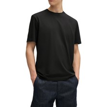 Tarrzzcom Basic Tişört  Unisex Kadın ve Erkek 3'lü Tişört Seti, Basic T-Shirt Set,pamuk Kısa Kollu Bisiklet Yaka Çok Renkli T-Shirt, %100 Terletmez Pamuklu Siyah-Mavi-Beyaz Tişört Seti