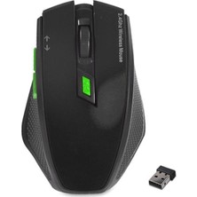 Byars-Usb Siyah 2.4ghz Optik Wireless Mouse Byarsbilişim