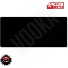 Byars-Gaming Siyah Oyuncu Mousepad 70*30 Xl Gamer Kaymaz Mousepad Oyuncu Waterprof Yerli Üretim Byarsbilişim