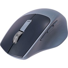 Byars-Lacivert 2in1 Bluetooth + Wireless 2.4ghz USB Kablosuz Sessiz Mouse Ofis Mouse Byarsbilişim