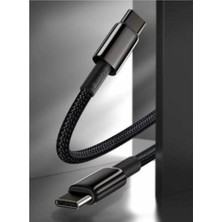 BYARS-100W Ultra Hızlı USB C To USB C Şarj Kablosu Typce To Typce Şarj Data Kablosu Byarsbilişim