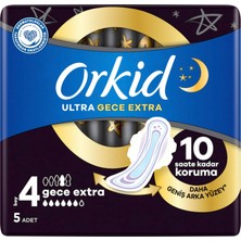 Orkid Ultra Ekstra Tekli Gece Ekstra 5li