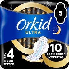 Orkid Ultra Ekstra Tekli Gece Ekstra 5li