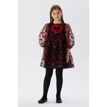 Tyess Bg Store Kız Çocuk Siyah Elbise