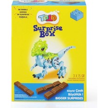Toto Parmak Çikolata Sürpriz Mavi Kutu 15 Gr. (1 Kutu)