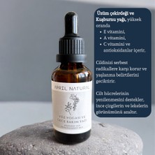 April Natural Kuşburnu Yağı Üzüm Çekirdeği Yağı, Leke Kırışma Karşıtı, Aydınlatıcı Gece Serumu, Yüz Yogası Yağı