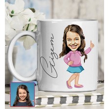 Ejoya Kişiye Özel Karikatür Tasarım Kupa Bardak 95807