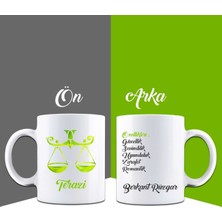 Ejoya Kişiye Özel Terazi Burcu Kupa Bardak 85935