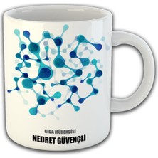 Ejoya Kişiye Özel Gıda Mühendisi Temalı Kupa Bardak 81458