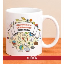 Ejoya Kişiye Özel Öğretmenlerin En Mükemmeli Kupa Bardak 79965