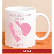 Ejoya Kişiye Özel En Şefkatli El Kupa Bardak 80122
