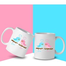 Ejoya Kişiye Özel Sevgili Çift Kupa Bardak 85726