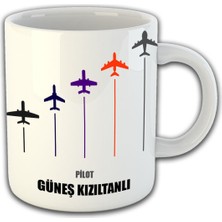 Ejoya Kişiye Özel Pilot Temalı Kupa Bardak 81476