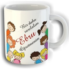 Ejoya Kişiye Özel Anaokulu Öğretmenleri Için Birazda Biz Sarılalım Temalı Kupa Bardak 80781