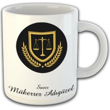 Ejoya Kişiye Özel Savcı Temalı Kupa Bardak 81447