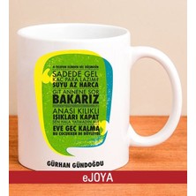 Ejoya Kişiye Özel Baba Sözleri Kupa Bardak 80015