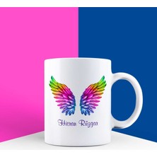 Ejoya Kişiye Özel Melek Kanadı Kupa Bardak 85701