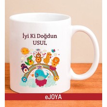 Ejoya Kişiye Özel Çocuklara Özel Doğum Günü Kupa Bardak 80031