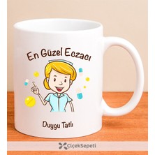 Ejoya Kişiye Özel En Güzel Eczacı Kupa Bardak 79932