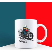 Ejoya Kişiye Özel Sıkı Motorcu Kupa Bardak 85841