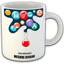 Ejoya Kişiye Özel Gıda Mühendisi Temalı Kupa Bardak 81459