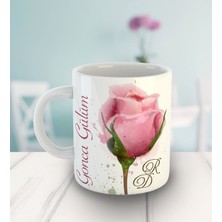 Ejoya Kişiye Özel Gonca Gülüm Temalı Kupa Bardak 80729